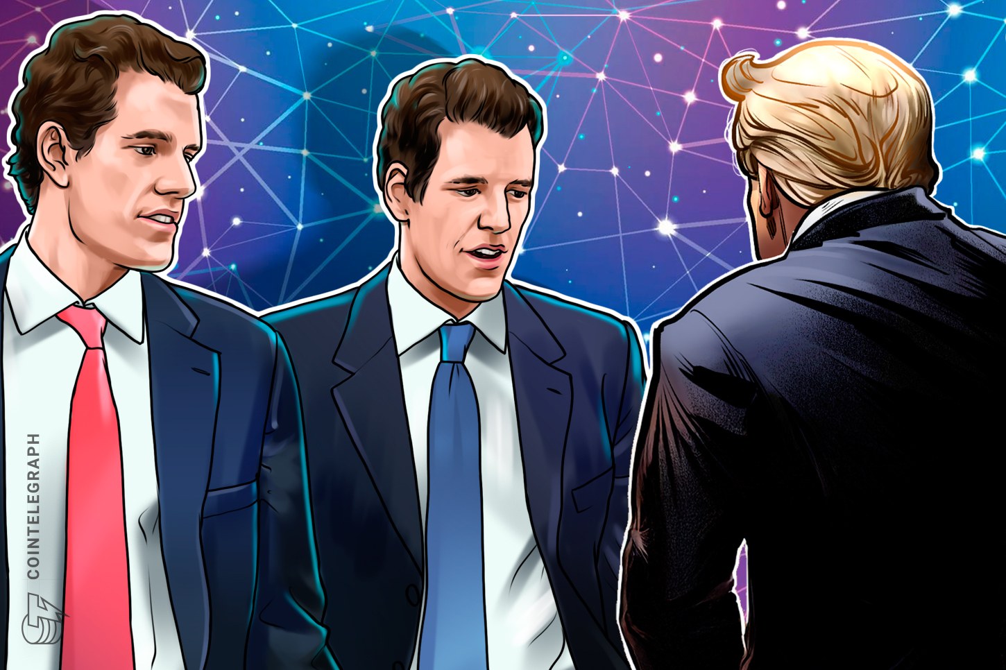 Winklevoss兄弟向特朗普PAC捐赠1000万美元比特币
