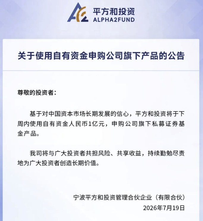 百亿私募平方和